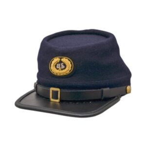 American Civil War U.S. Kepi Cap Handmade U.S. Kepi Cap - 100% Wool Union Blue Civil War Hat