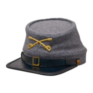 American Civil War Kepi Cap with Cavalry Crossed Sabers