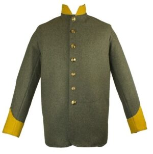American Civil WarCS Sack Coat - Cavalry PIPING Collar & Cuff
