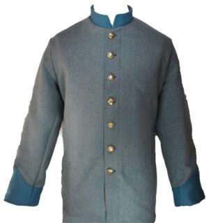 American Civil War CS Sack Coat - Infantry SOLID Collar & Cuff