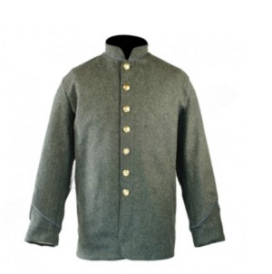 American Civil War CS Infantry Piping Collar & Cuff Sack Coat