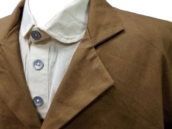 American Civil War Civilian Sack Coat - Southern Cotton Sack - Image 4