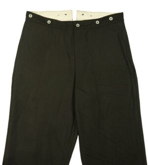 American Civil War Trousers - Chaplain - Black