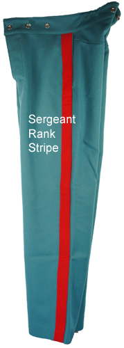 American Civil War  OVERSTOCK Trousers - US Foot with Corporal Rank Stripe