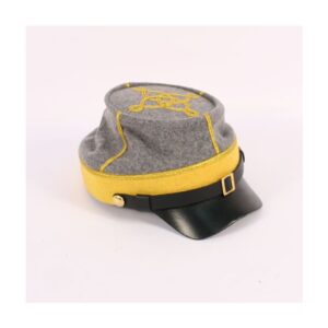 American Civil War Confederate Officers Cavalry Kepi Captain