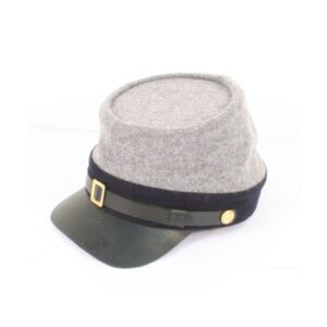American Civil War Grey Confederate kepi with Blue Infantry band
