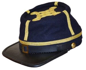 American Civil War Blue Confederate General's Kepi