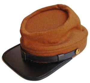 American Civil War Confederate Butternut Colour Kepi