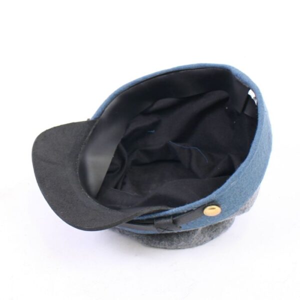 American Civil War Confederate Grey Kepi with Light Blue Infantry Band - Image 3