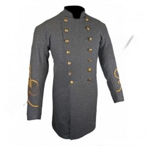 American Civil War Officer Double Breasted CS Frock Coat
