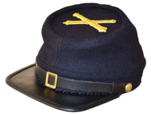 American Civil War Union Artillery Blue Kepi With Badge