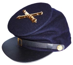 American Civil War Union Blue Forage Cap With Artillery Badge