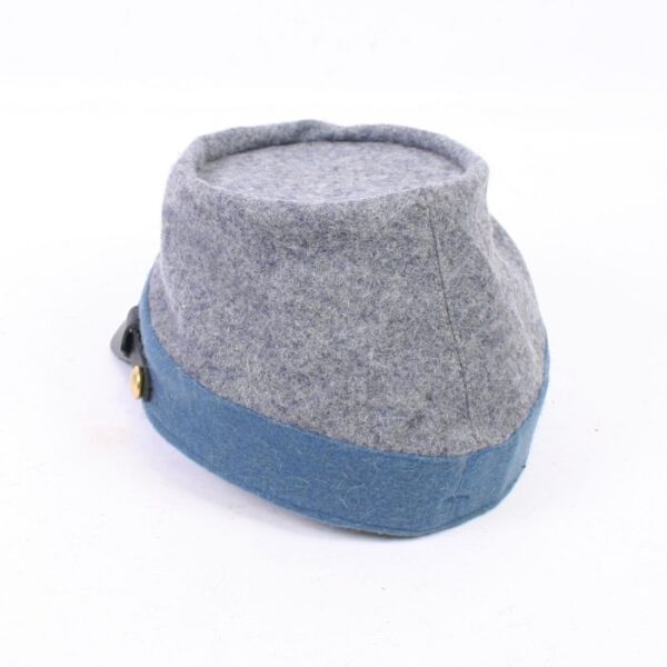 American Civil War Confederate Grey Kepi with Light Blue Infantry Band - Image 4